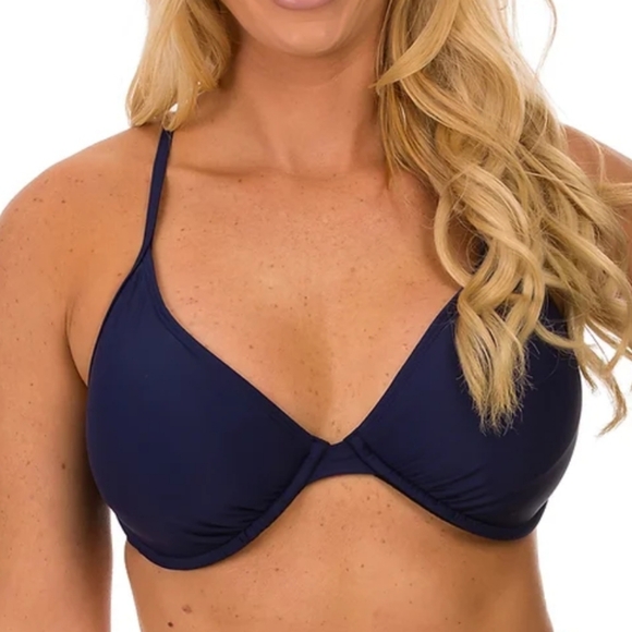 NWT H2OH Bikini Flawless Underwire Tie Back & Aruba Banded Bottom - Picture 2 of 13